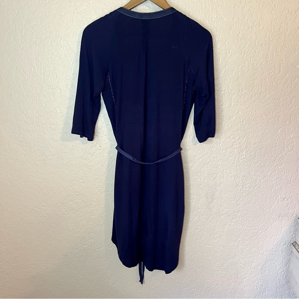 Anthropologie Tiny Embroidered Front Button Tunic Belted Dress Size XS - Picture 9 of 10